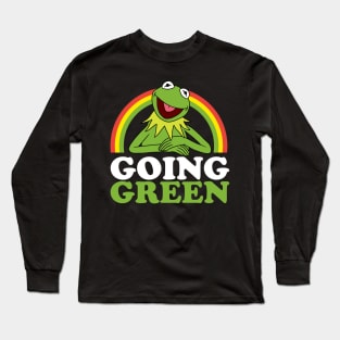 Muppets Kermit The Frog - Going Green Long Sleeve T-Shirt